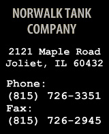 Norwalk Tank Company in Joliet Illinois, contact information
